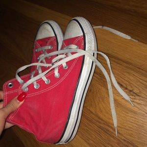 Red converse
